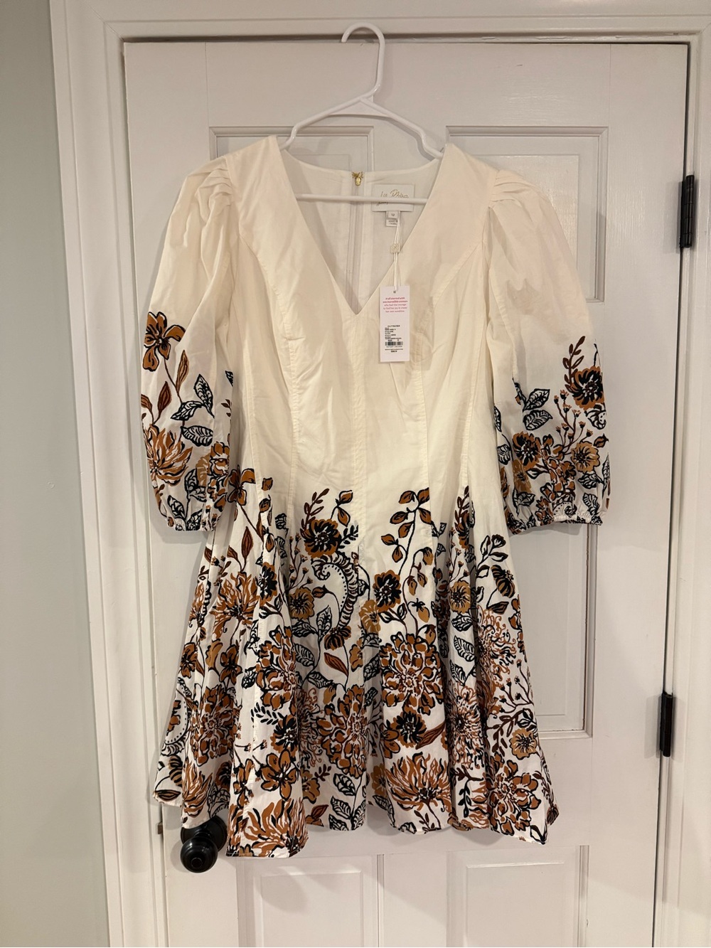 NWT Lily Pulitzer Ash Dress in Coconut - Size 12